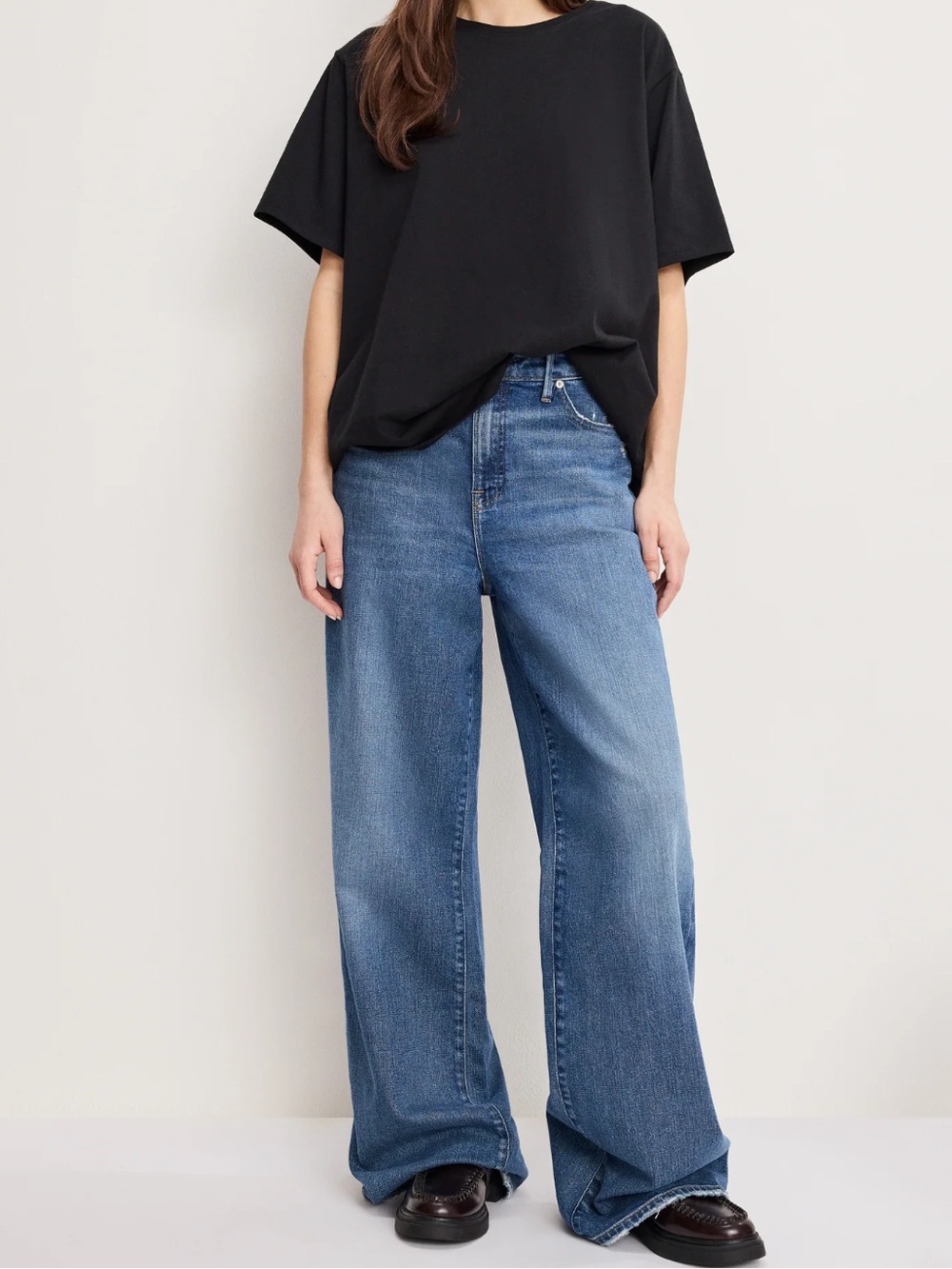 Abercrombie and Fitch The Loose High Rise Jeans. Baggy. Plus Size 20L/35.